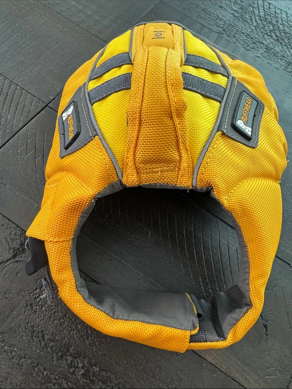 Ruffwear Float Coat Dog Life Jacket Yellow and Gray XXS